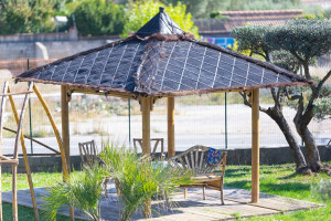 Tonnelle de jardin en bambou - Devis sur Techni-Contact.com - 2