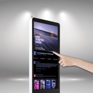 Totem tactile interactif LED - Devis sur Techni-Contact.com - 2