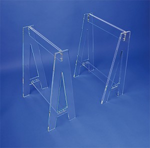 Tréteaux plexi cristal - Devis sur Techni-Contact.com - 2