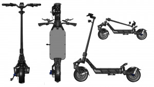 Trottinette électrique résistant à l’eau - Devis sur Techni-Contact.com - 3