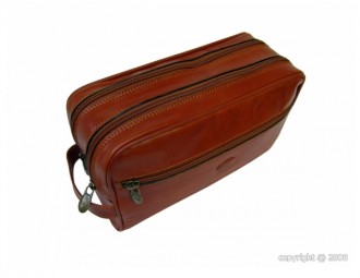 Trousse de toilette en cuir de vachette - Devis sur Techni-Contact.com - 1