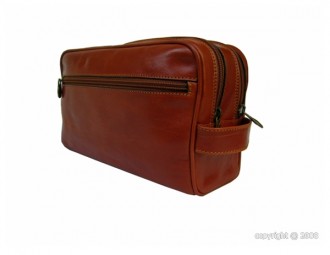 Trousse de toilette en cuir de vachette - Devis sur Techni-Contact.com - 2