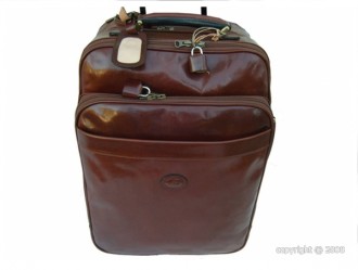 Valise de cabine en cuir de vachette - Devis sur Techni-Contact.com - 1