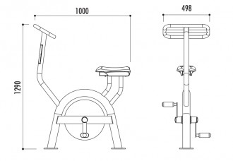 Vélo de musculation extérieur - Devis sur Techni-Contact.com - 2