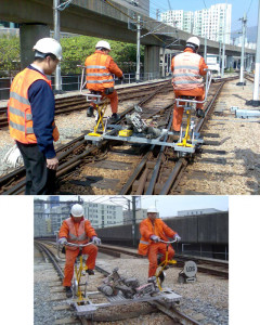 Vélo rail d'inspection de voie - Devis sur Techni-Contact.com - 1