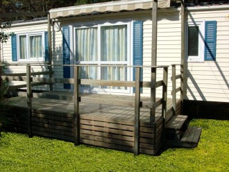 Vente de terrasse en bois pour mobil home - Devis sur Techni-Contact.com - 2