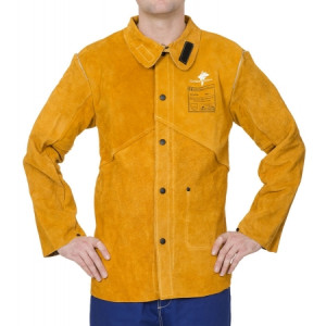 Veste de soudeur Golden Brown Weldas - Devis sur Techni-Contact.com - 1