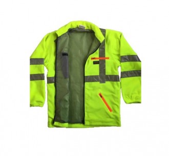 Veste polaire de travail jaune fluo - Devis sur Techni-Contact.com - 2