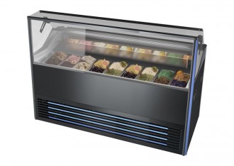 Vitrine à crème glacée avec bacs en inox - Devis sur Techni-Contact.com - 6