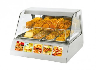 Vitrine chauffante à poser pour viennoiseries - Devis sur Techni-Contact.com - 1