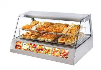 Vitrine chauffante à poser pour viennoiseries - Devis sur Techni-Contact.com - 2