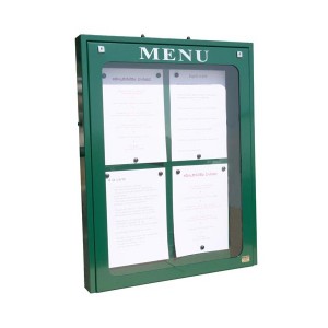 Vitrine d'affichage menu pour extérieur - Devis sur Techni-Contact.com - 2