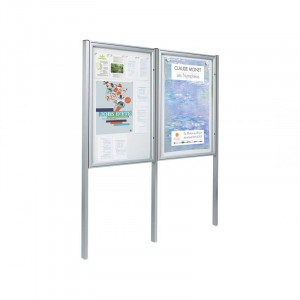 Vitrine d'affichage simple face - Devis sur Techni-Contact.com - 2