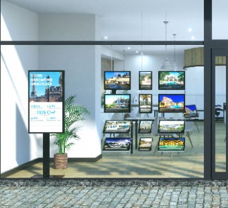 Vitrine immobilière - Devis sur Techni-Contact.com - 2