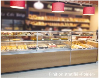 Vitrine neutre viennoiseries