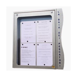 Vitrine porte menu murale - Devis sur Techni-Contact.com - 1