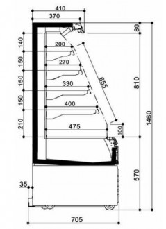 Vitrine réfrigérée produits laitiers - Devis sur Techni-Contact.com - 2