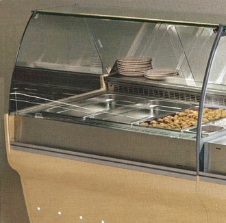 Vitrine réfrigérée salade