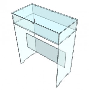 Vitrine table plexiglas - Devis sur Techni-Contact.com - 3